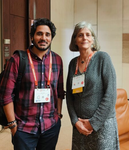 Author meet up with Prof. Sikes